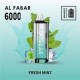 سحبة الف بار جيموك GK02 الجاهزه 6000 بف نعناع طازج * سحبة الف بار جيموك GK02 الجاهزه 6000 بف نعناع طازج *
